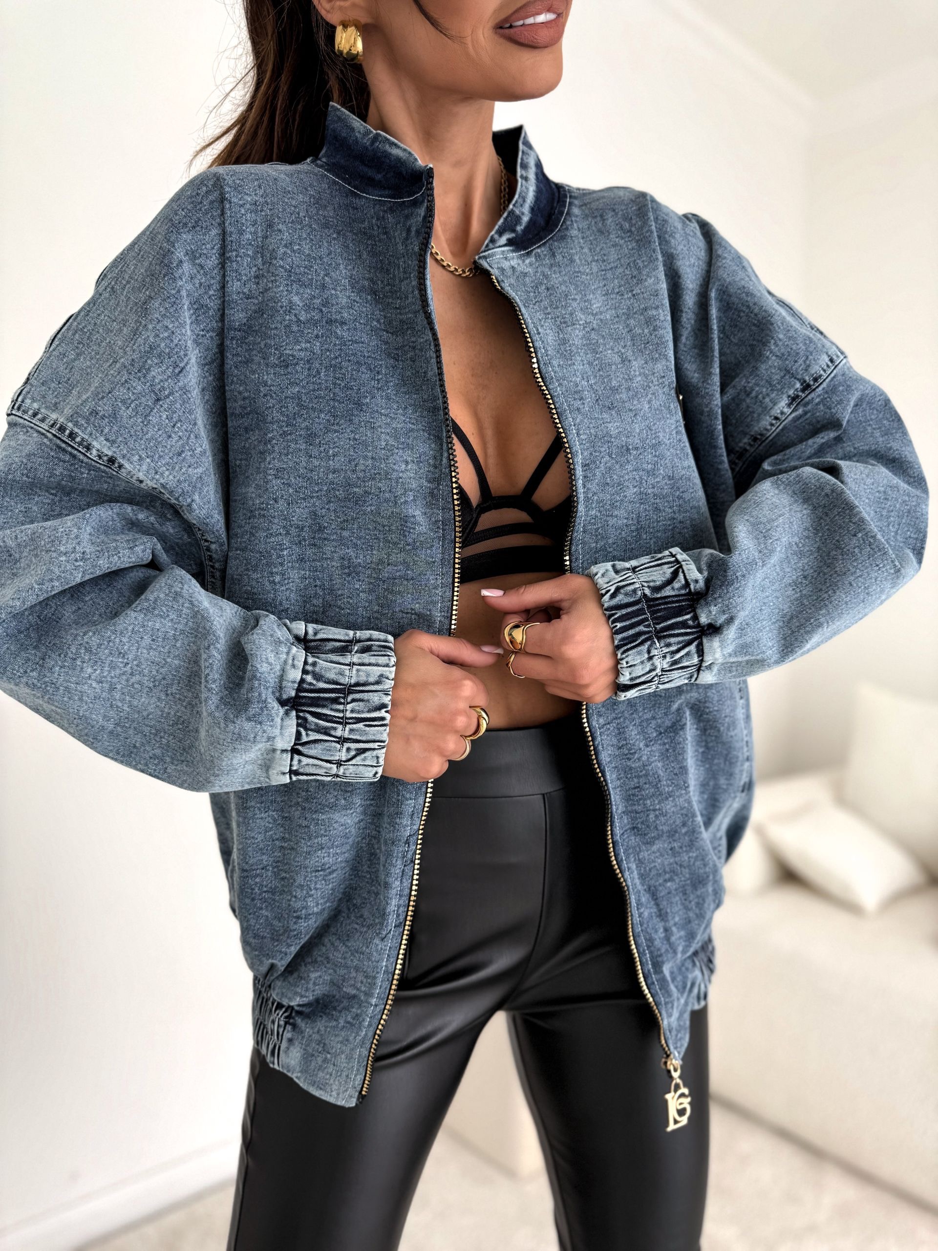 Kurtka jeansowa Lil Glam - obrazek 3